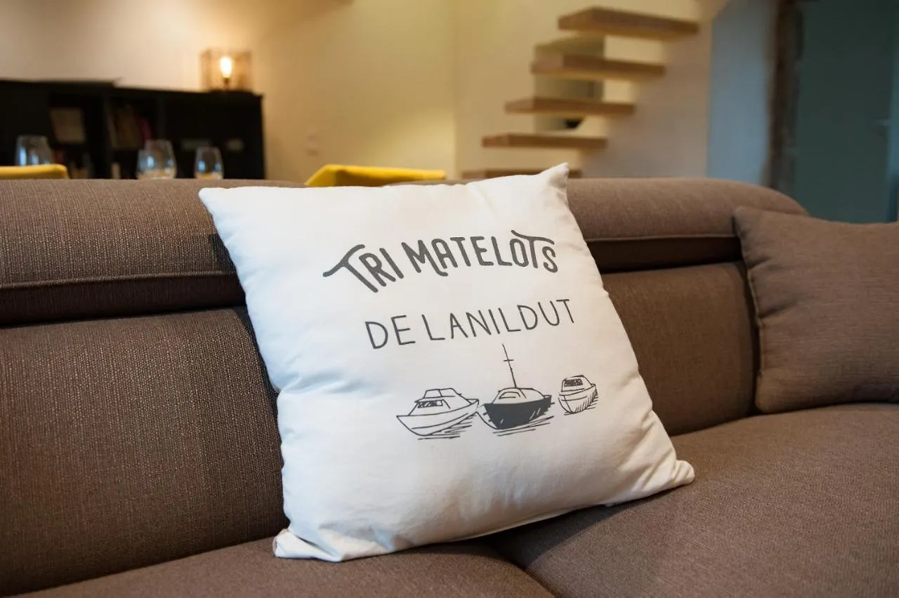 Gwel Ar Mor - Jolie Maison De Charme Renovee Proche Du Port Lanildut